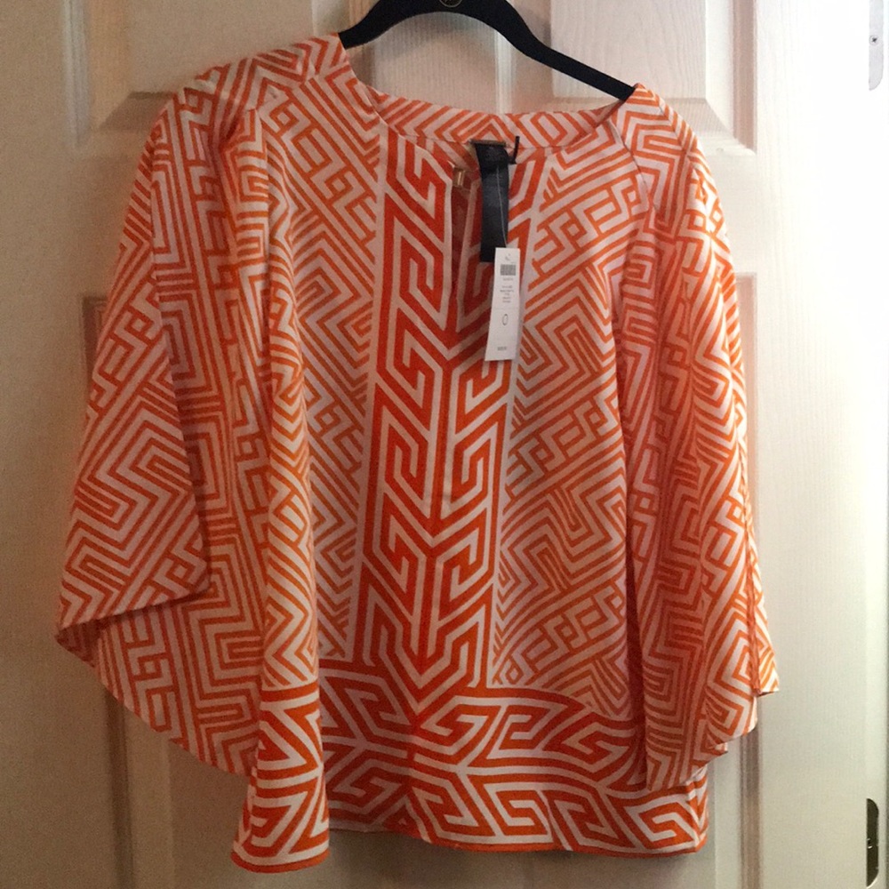 Chico’s Black Label split sleeve blouse
